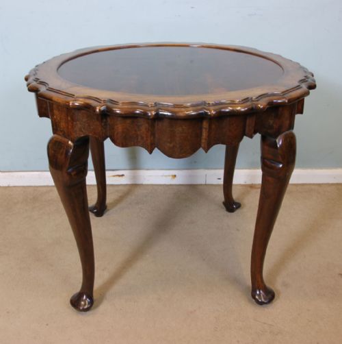 Antique Walnut Centre Lamp Table