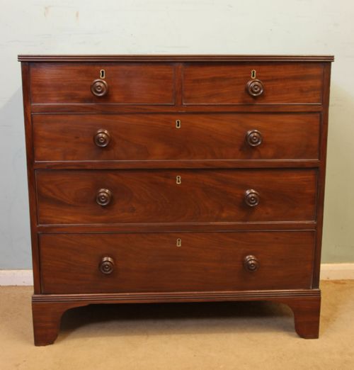 Antique 19th Century Mahogany Chest of Drawers