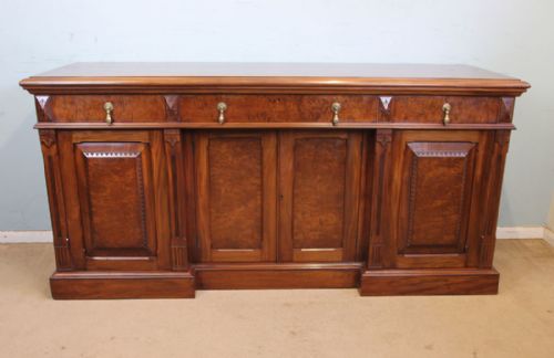 Quality Antique Mahogany Sideboard Dresser Base