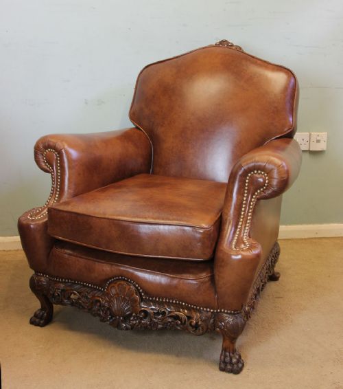 Gentlemans Leather Club Armchair