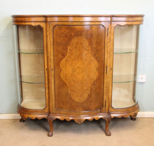 Burr Walnut Credenza Sideboard