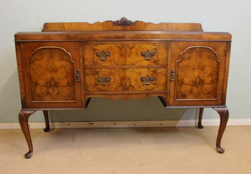 Figured Walnut Sideboard Server