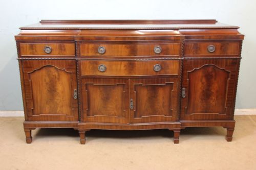 Mahogany Breakfront Sideboard Server.