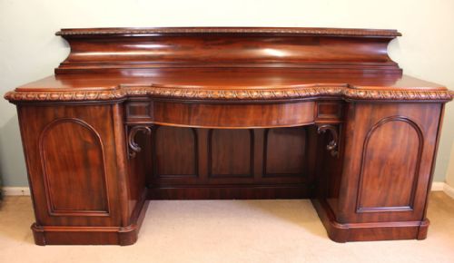 Impressive Large Victorian Mahogany Sideboard Server