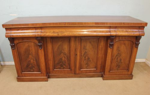 Antique Victorian Mahogany Sideboard Base.