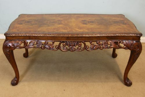 Burr Walnut Coffee Table