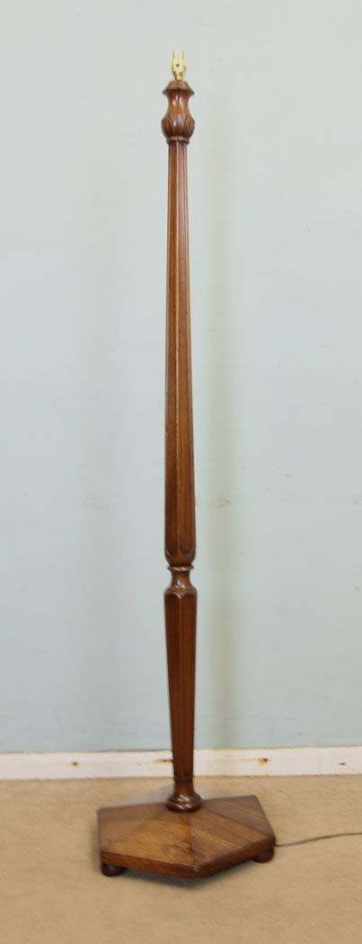 Walnut Standard Lamp