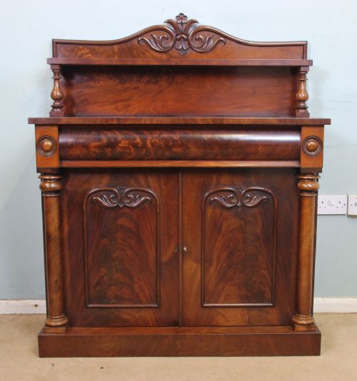 Antique Victorian Mahogany Chiffonier