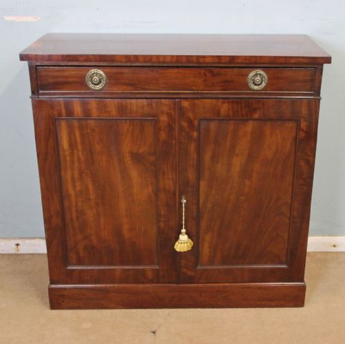 Antique Mahogany Small Chiffonier Sideboard Base