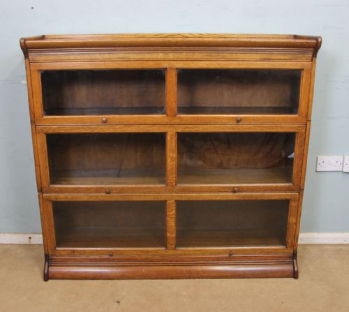 Oak Globe Wernicke Style Stacking Bookcase