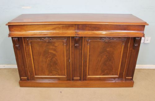 Antique Victorian Mahogany Chiffonier Sideboard