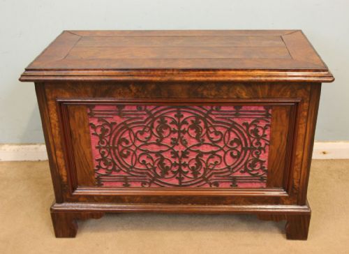 Burr Walnut Storage Chest
