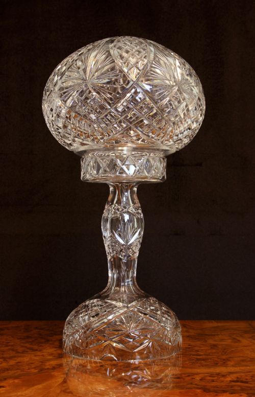 Cut Crystal Table Lamp