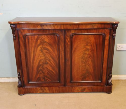 Antique Victorian Mahogany Chiffonier Sideboard