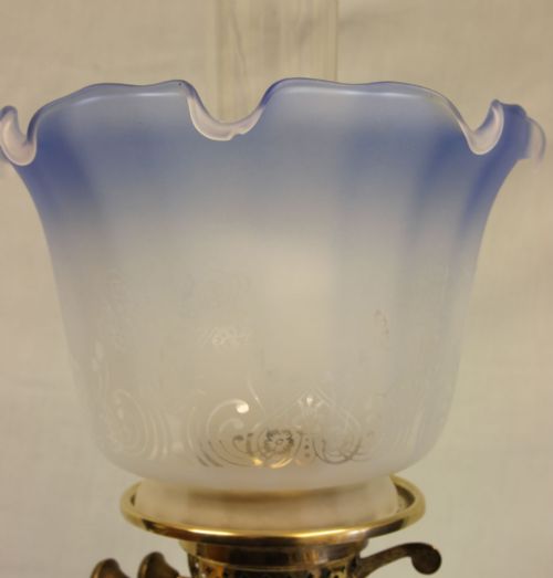 fig 2. Antique Cottage Oil Lamp.
