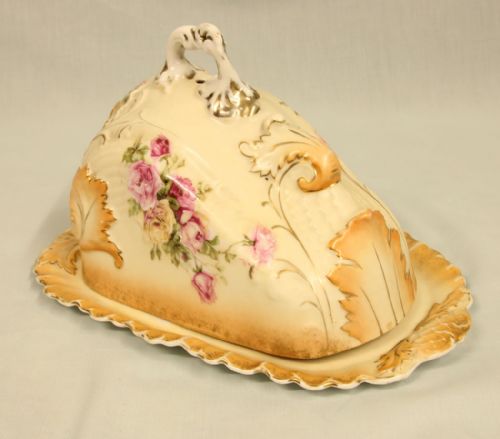 Antique Shaped Cheese Dish