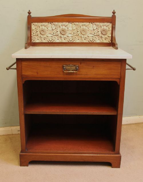 Antique Mahogany Washstand