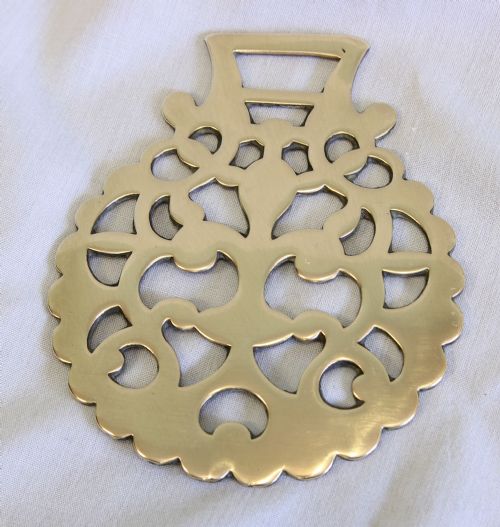 Antique Single Horse Brass.