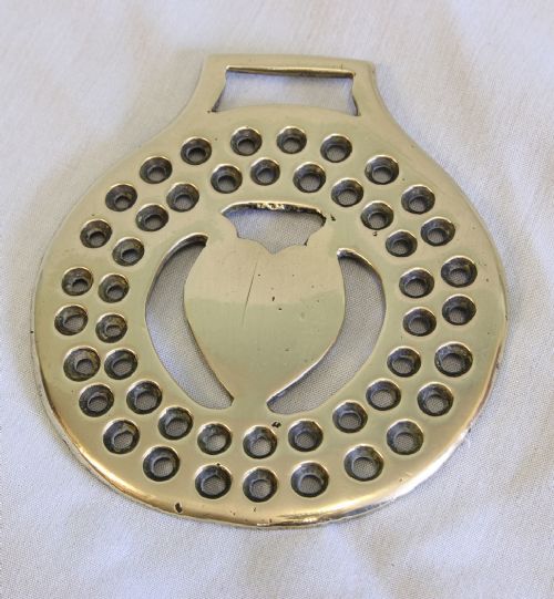 Antique Single Horse Brass