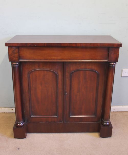 Antique Victorian Mahogany Chiffonier Sideboard Base