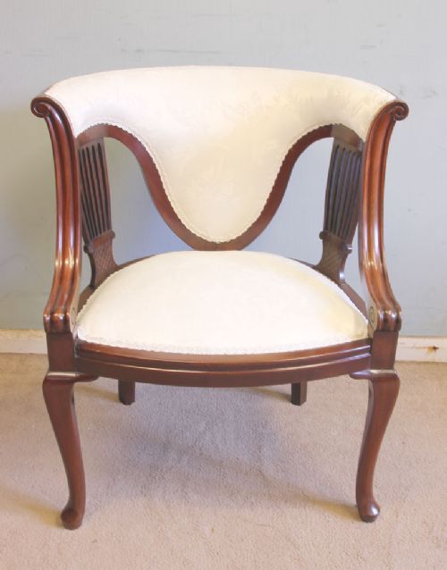 Antique Mahogany Armchair