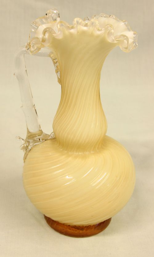 Antique Frilled Shaped Jug