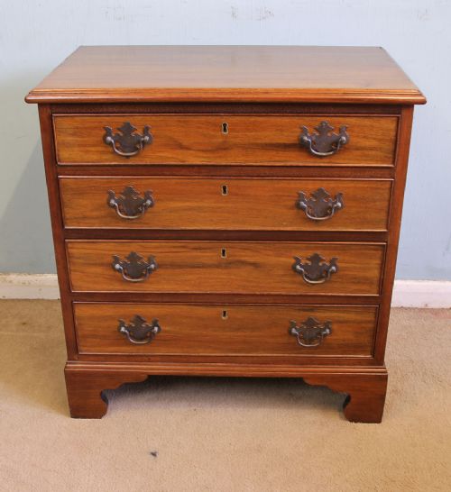Small Walnut Chest of Drawers