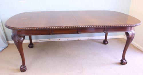 Antique Mahogany Extending Dining Table