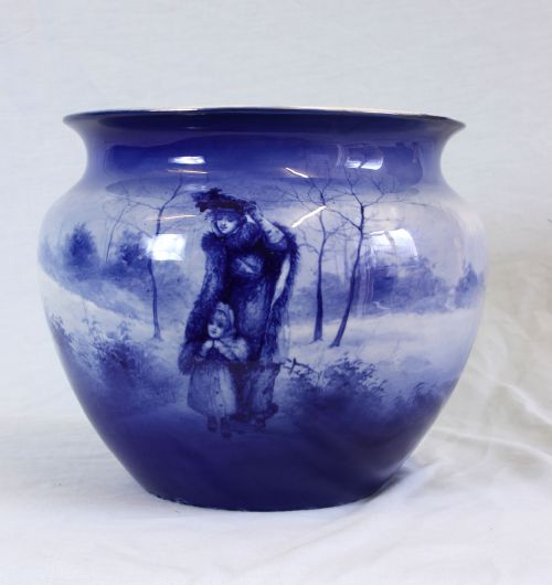 Antique Royal Doulton Children’s Ware Jardiniere