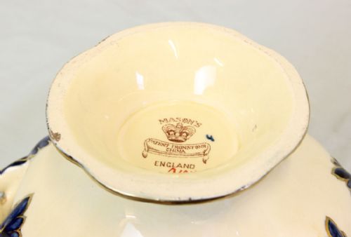 ANTIQUE MASONS 19TH CENTURY SAUCE TUREEN - ADDITIONAL PHOTO 8