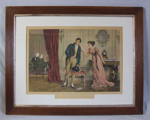Antique Oak Framed Print
