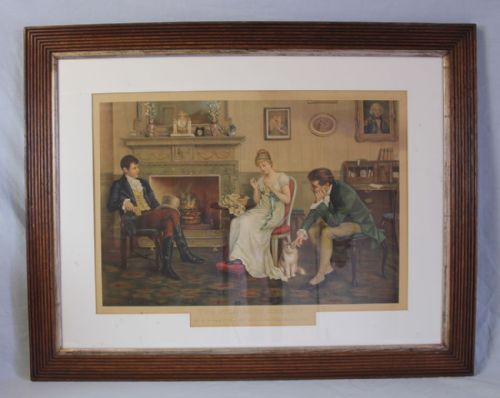 Antique Oak Framed Print