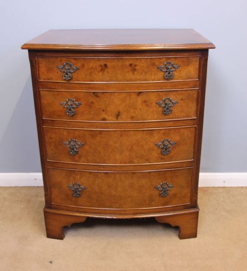 Antique Burr Walnut Chest of Drawers