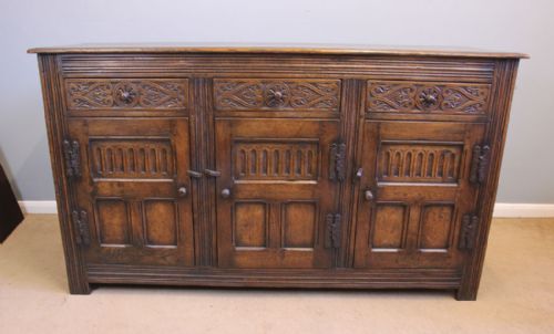 18th Century Style Oak Sideboard Dresser Base