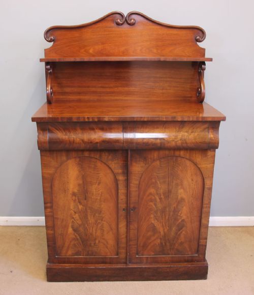 Antique Victorian Mahogany Chiffonier Sideboard.
