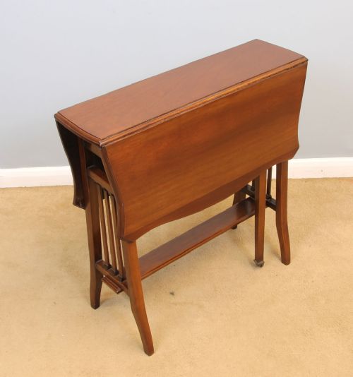 Edwardian Antique Mahogany Sutherland Occasional / Coffee Table