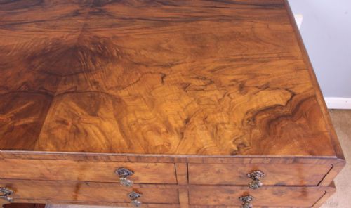 fig 1. Antique Burr Walnut Dressing Table