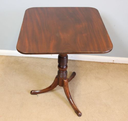 Georgian Mahogany Tripod Occasional Table