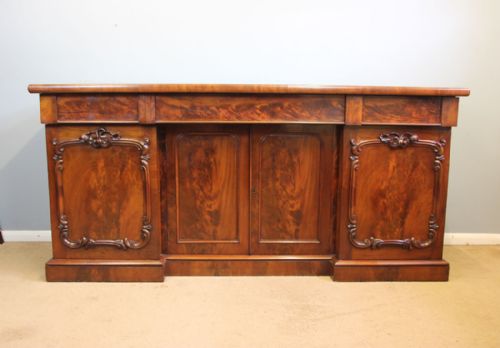 Antique Victorian Mahogany Chiffonier Sideboard Base