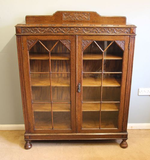 Antique Oak Bookcase