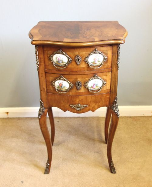 Antique Small Walnut Side Table