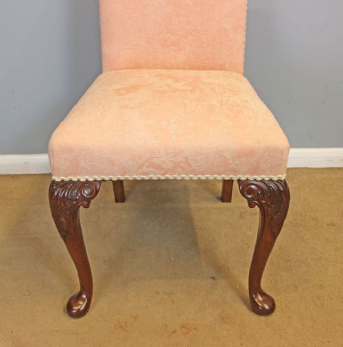 ANTIQUE WALNUT BEDROOM SIDE CHAIR - ADDITIONAL PHOTO 5