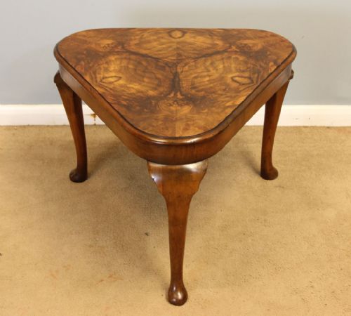Burr Walnut Antique Occasional Coffee Table