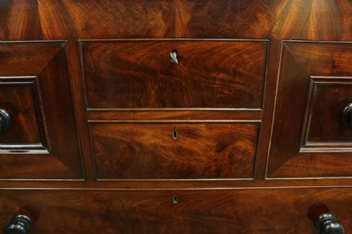 fig 1. Antique Victorian Large Chest of Drawers