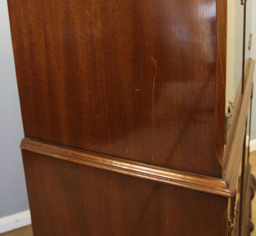 ANTIQUE WALNUT COCKTAIL DRINKS CABINET - ADDITIONAL PHOTO 14