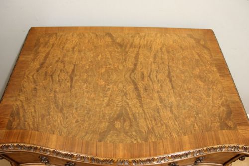 ANTIQUE BURR WALNUT SIDE TABLE - ADDITIONAL PHOTO 10