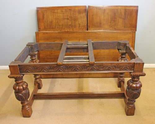 OAK DRAW LEAF TABLE FARMHOUSE EXTENDING DINING TABLE - ADDITIONAL PHOTO 12