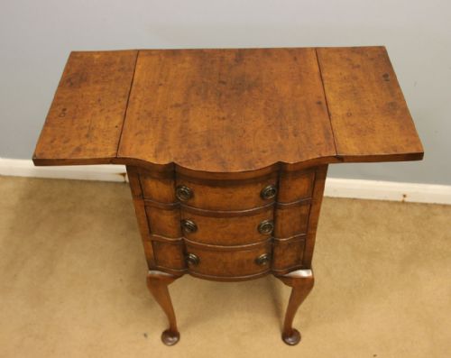 fig 2. Antique Walnut Lamp Side Table