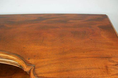 ANTIQUE VICTORIAN MAHOGANY BREAKFRONT CHIFFONIER SIDEBOARD BASE - ADDITIONAL PHOTO 14