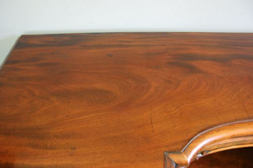 ANTIQUE VICTORIAN MAHOGANY BREAKFRONT CHIFFONIER SIDEBOARD BASE - ADDITIONAL PHOTO 15